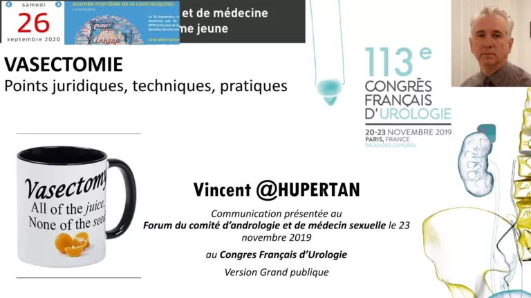 Affiche du 113eme congrès français d'urologie